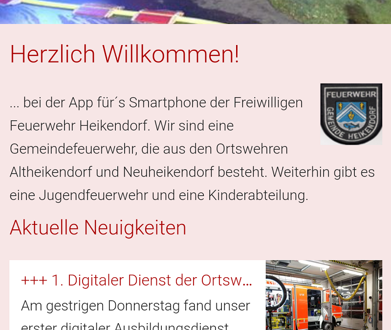 News #2021/03: Unsere Smartphone App