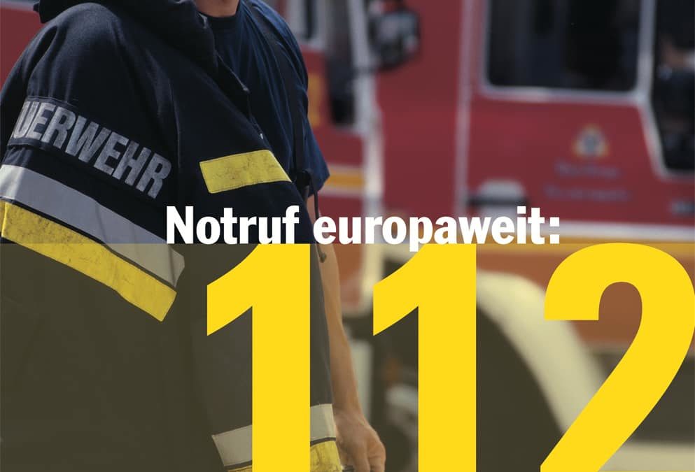 News #2021/07: 11. Februar +++ 11.2. +++ Tag des Notrufes