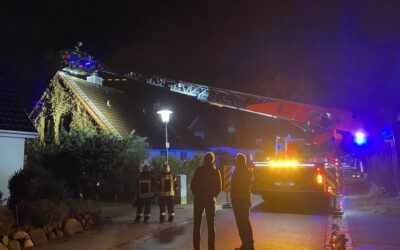 News #2022/12: 20 Stunden Dauereinsatz der Heikendorfer Feuerwehren mit 33 Einsätzen