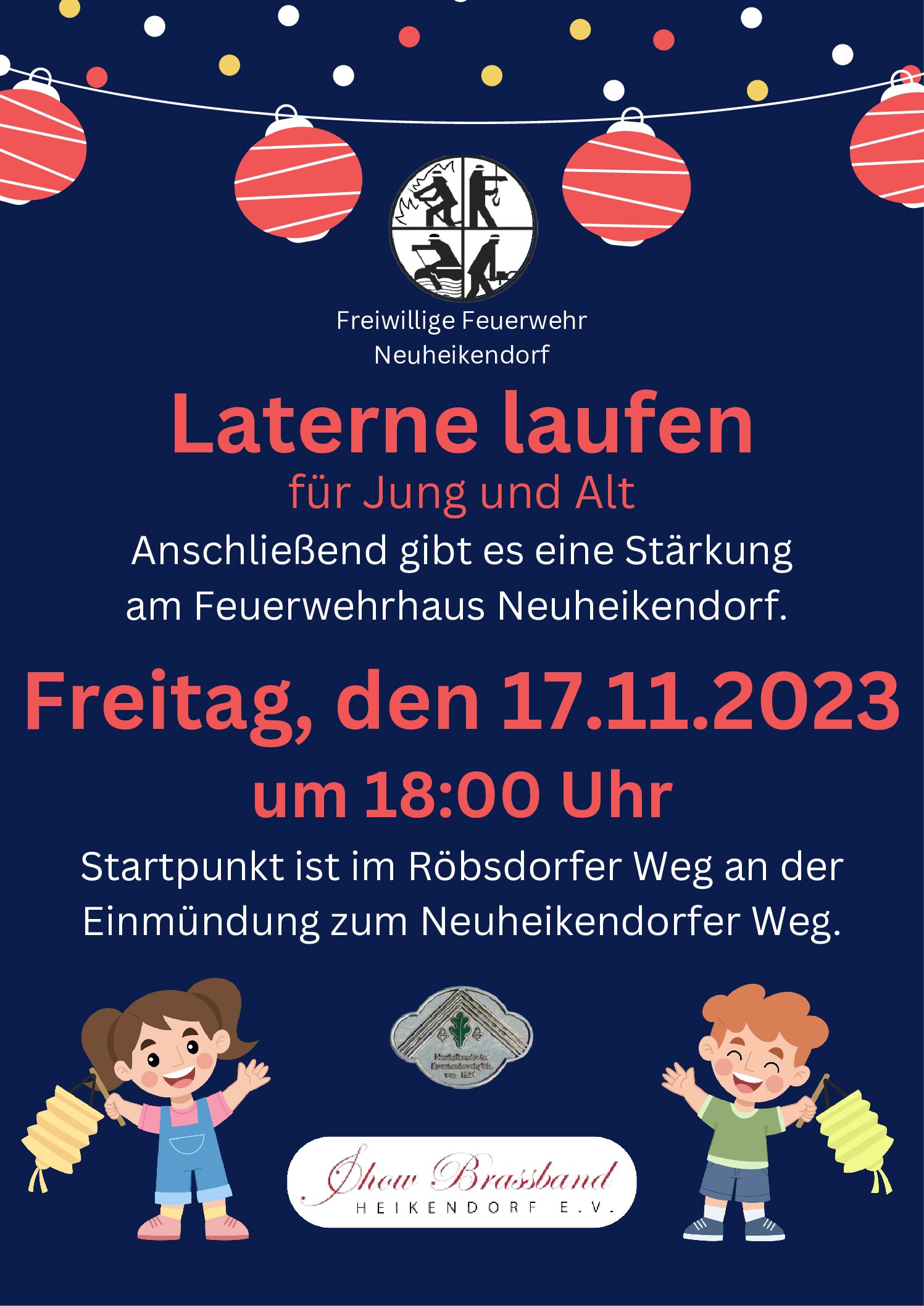 News #2023/8: Laterne laufen in Neuheikendorf