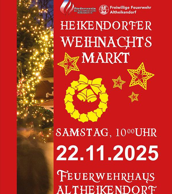 25. Weihnachtsmarkt am 22.11.2025